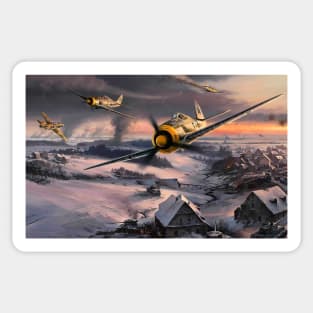 Fw190 vs P51 Sticker